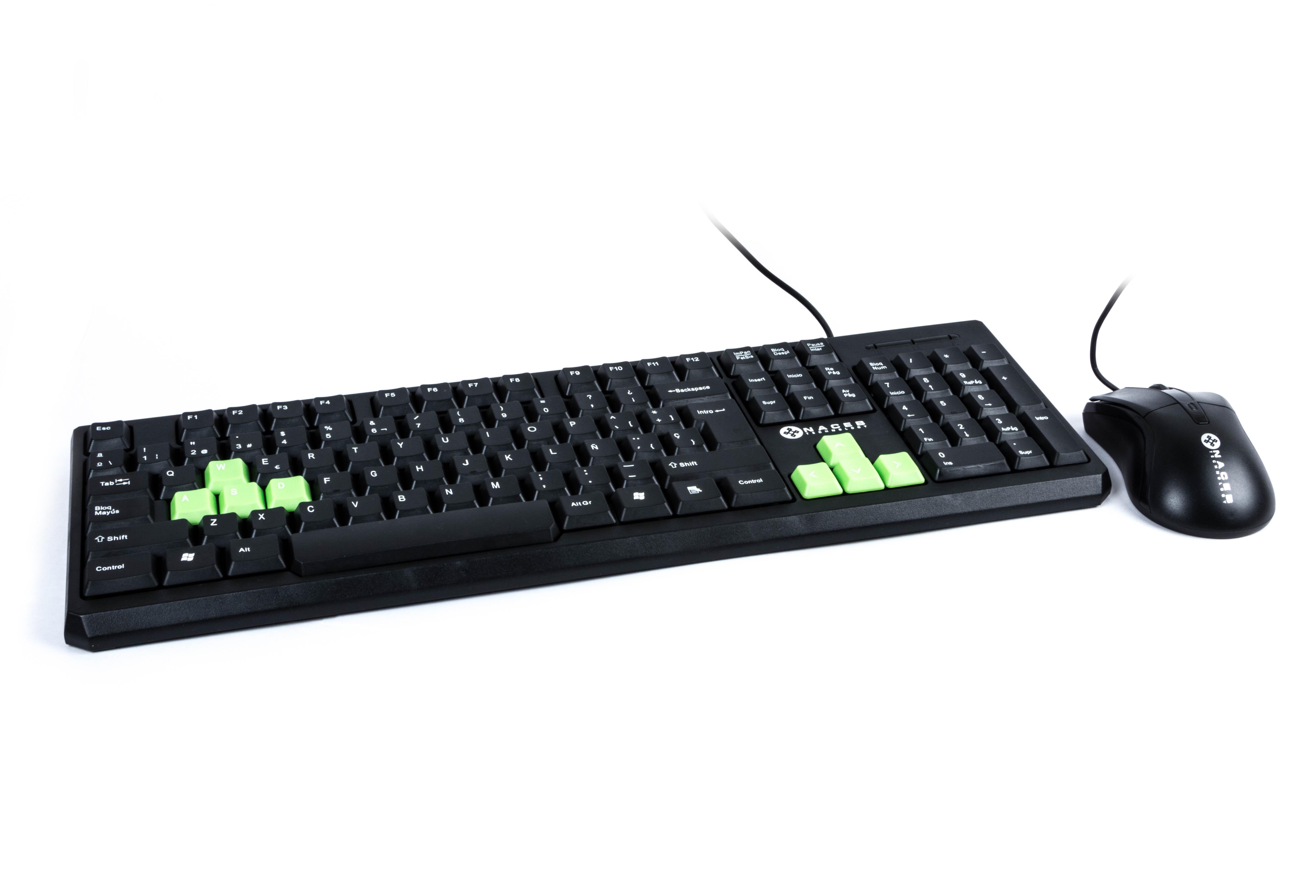 Kit de Teclado y Mouse Naceb Technology -